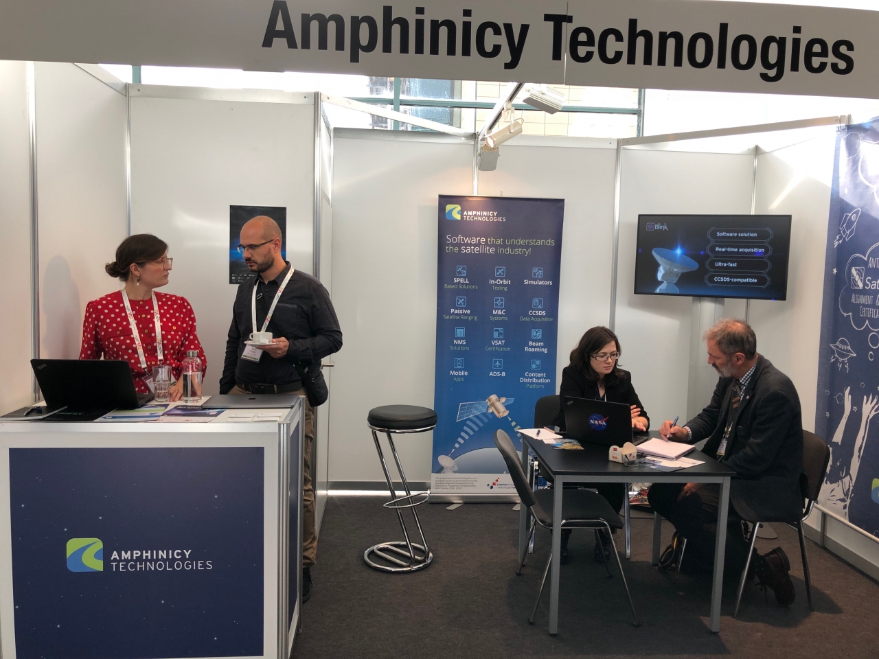 Amphinicy booth, source: private photo